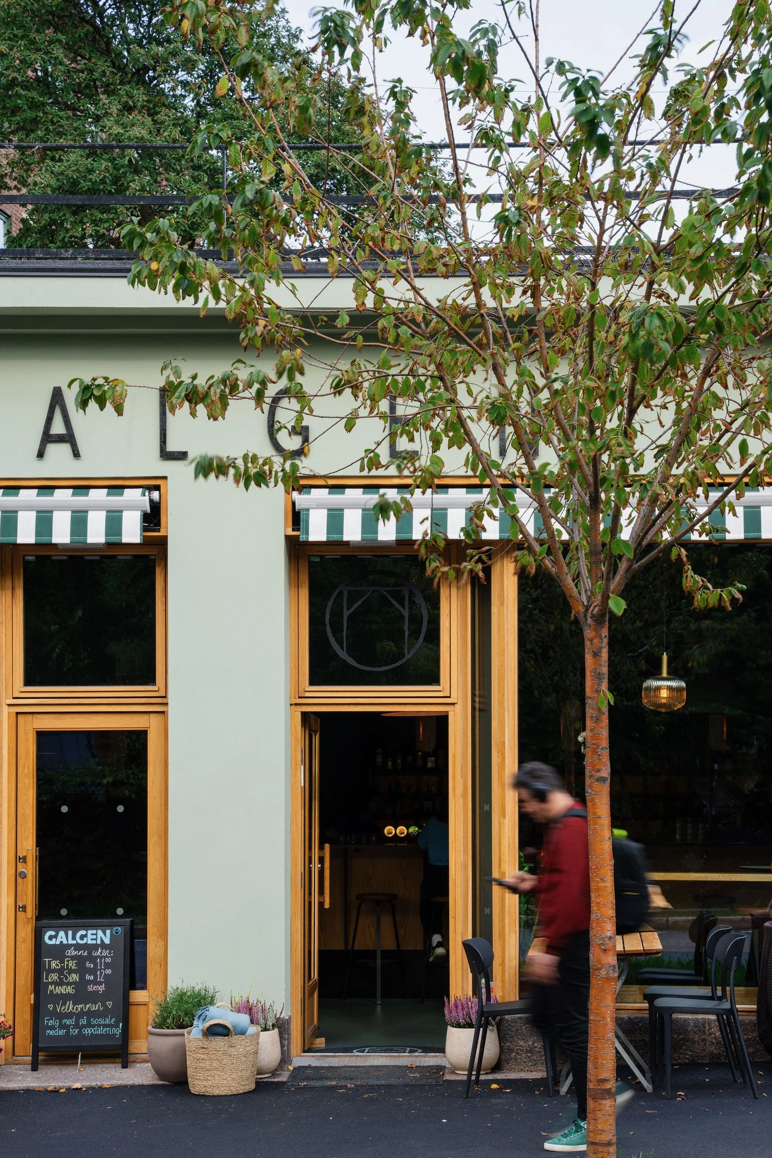 borhaven, restaurant, arkitektur, murpuss, galgen, kafé, uteservering, alexandra gjerlaugsen