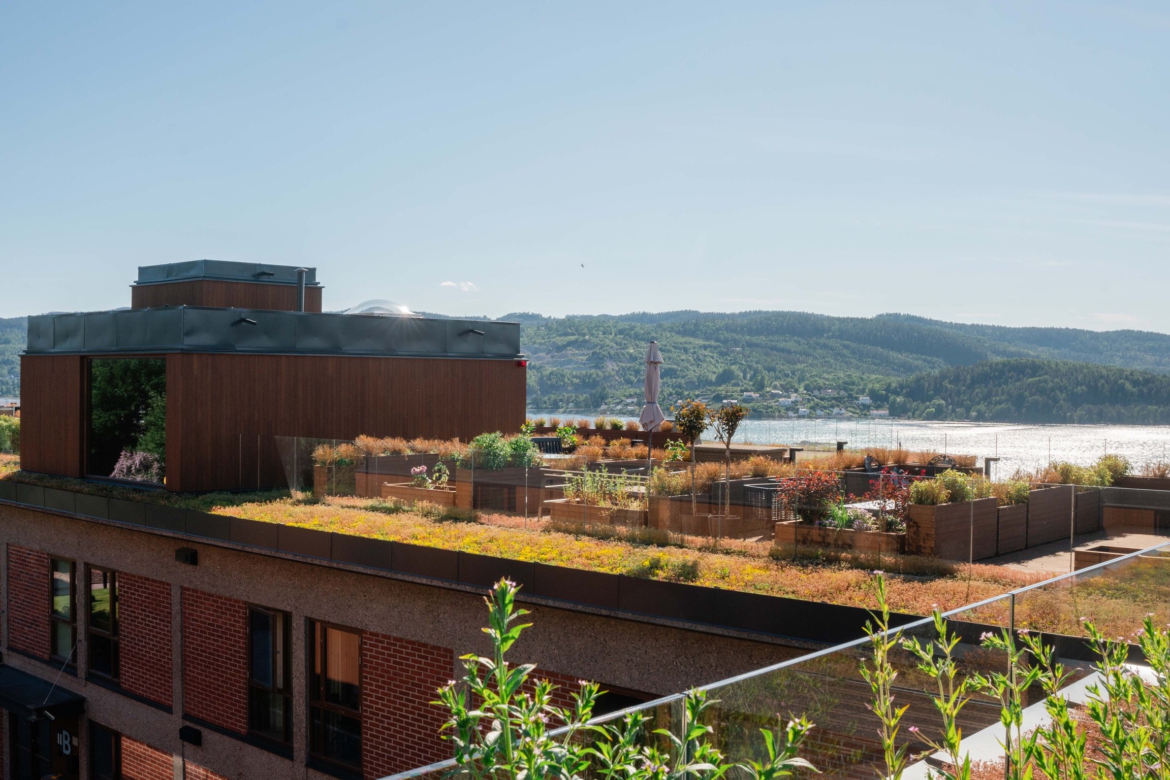 borhaven, arkitektur, transformasjon, tegl, førre vinduer, takterrasse, ACT, Alexandra Gjerlaugsen, utsikt, drøbak