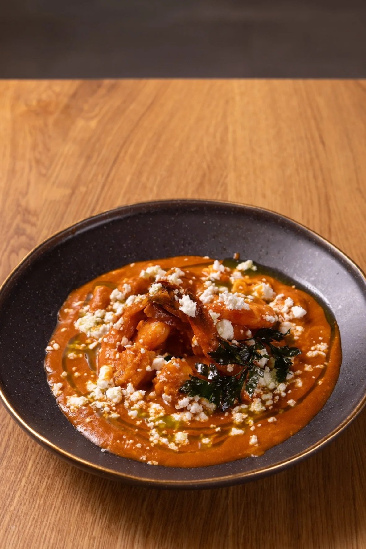 Shrimps Saganaki 65