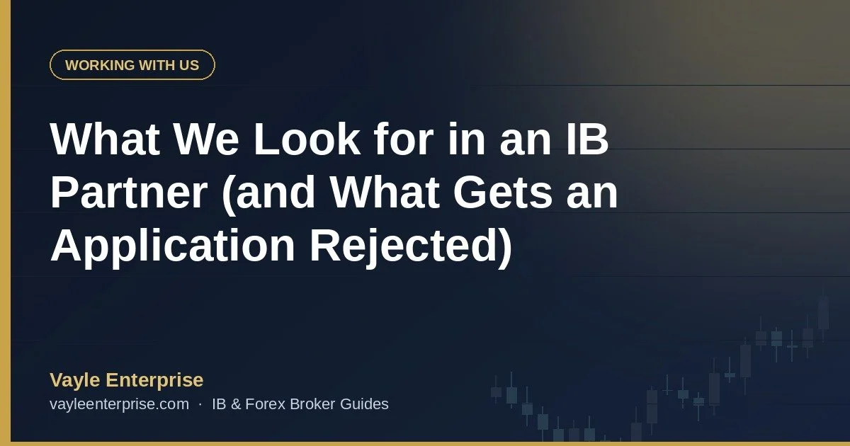 What We Look for in an IB Partner (and How to Get Started Fast)