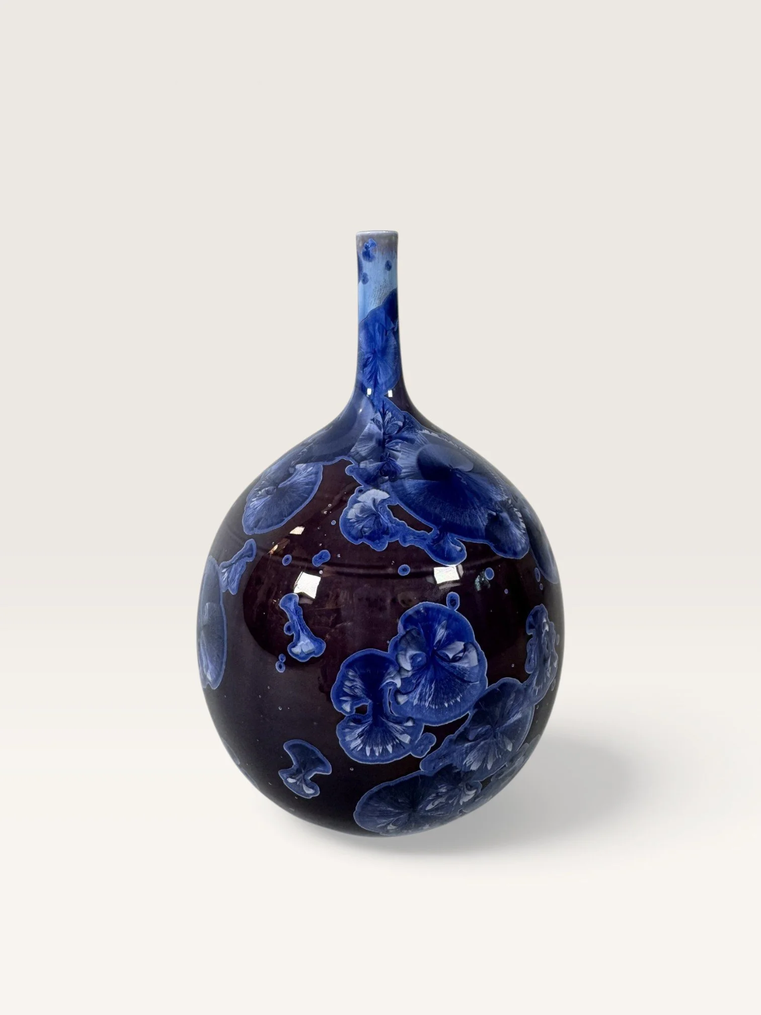 Aubergine Navy Bottle