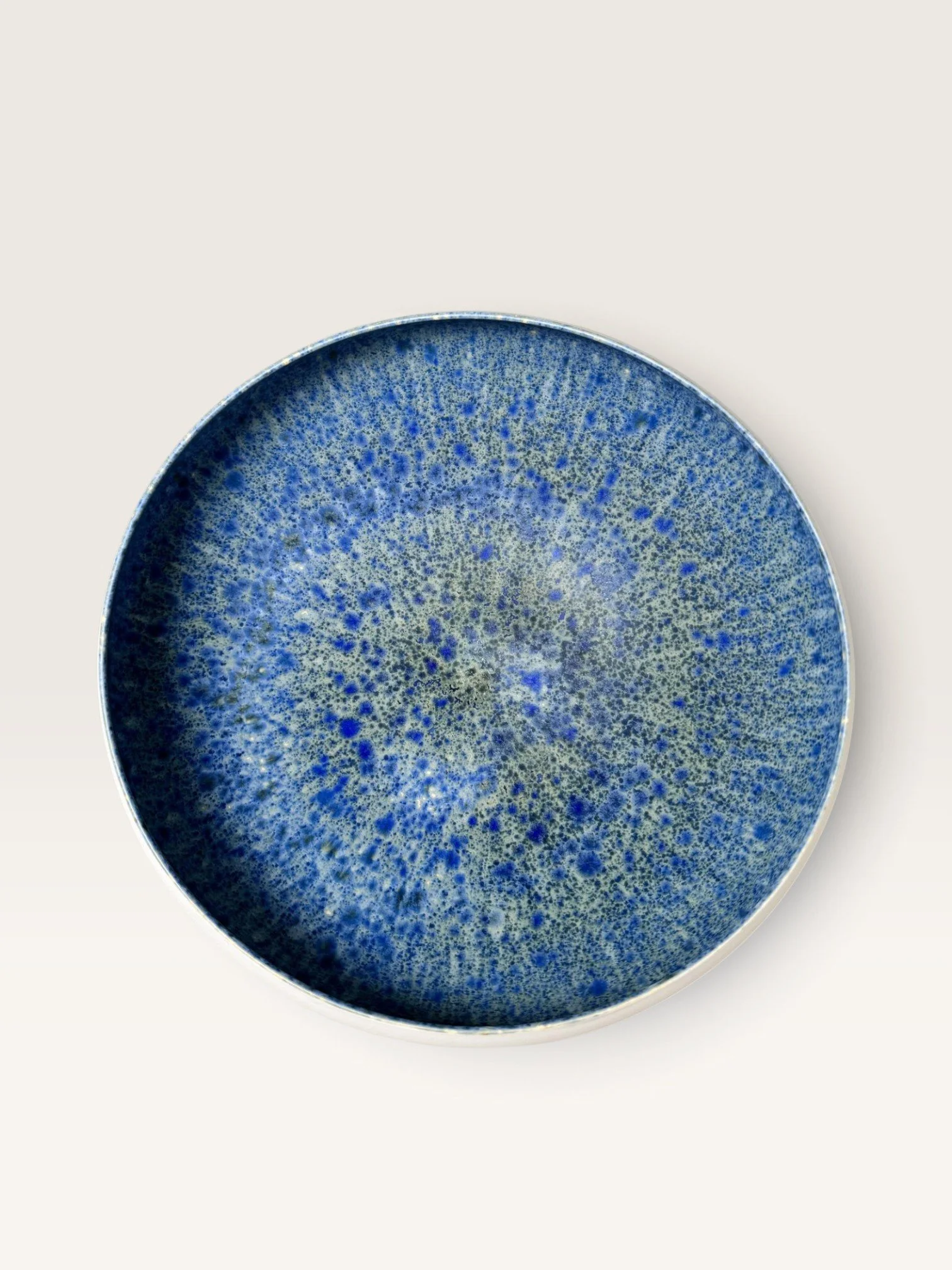 Speckled Green and Blue Bowl