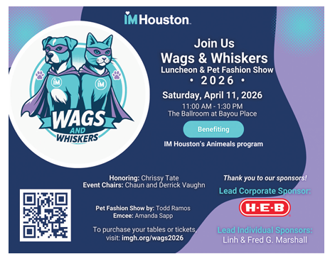 🐾 Wags & Whiskers Luncheon & Pet Fashion Show 2026