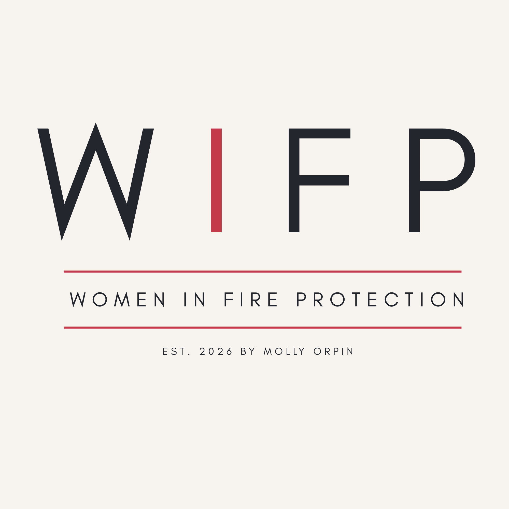 women in fire protection logo