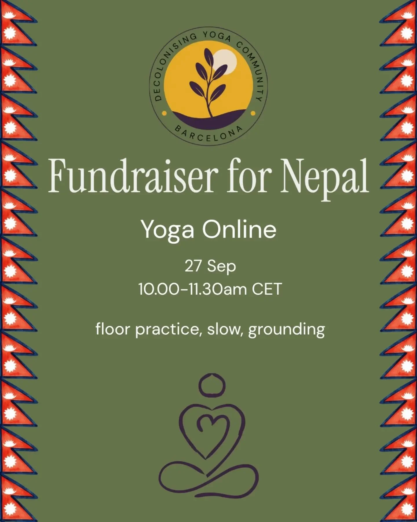 Practice yoga with purpose 🙏🏾

As a way of giving back to the source culture, and as a way of supporting communities in need.

Join us on 27 September at 10am CET for our second online yoga practice dedicated to raising funds for communities affect