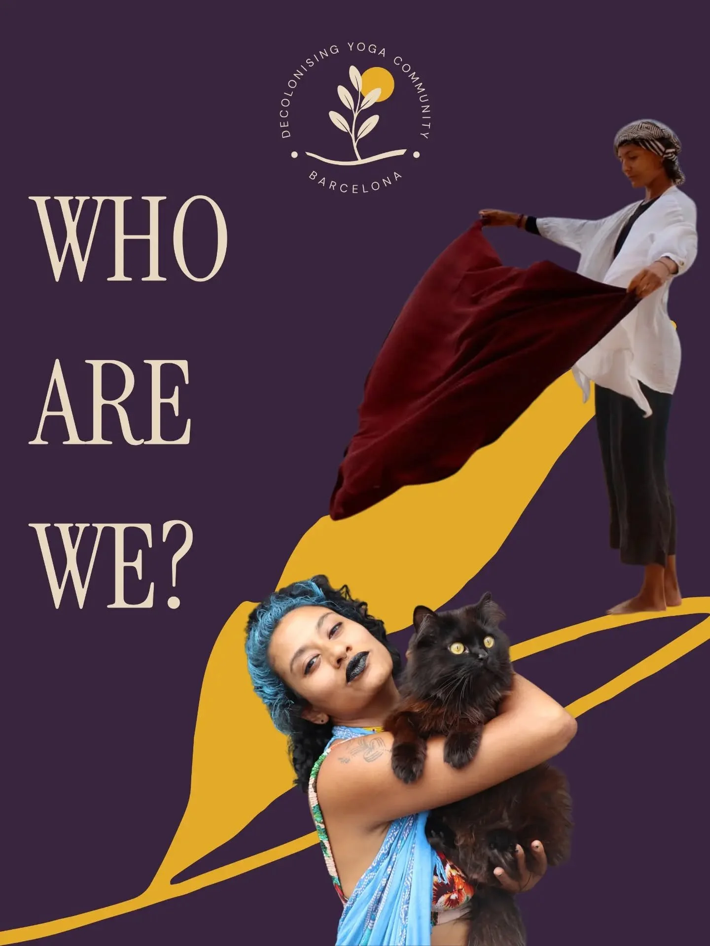 We are a movement and an emerging community.

Curious? 🙃

Follow 👣
Come along to practice 🧘🏽
Join to co-create 💜

#yoga #barcelona #community