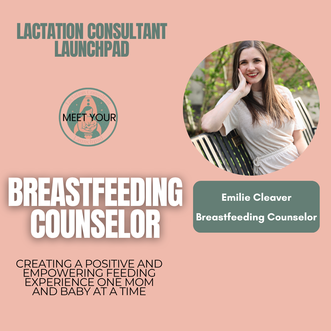 Emilie Cleaver Lactation Consultant Launchpad Badge