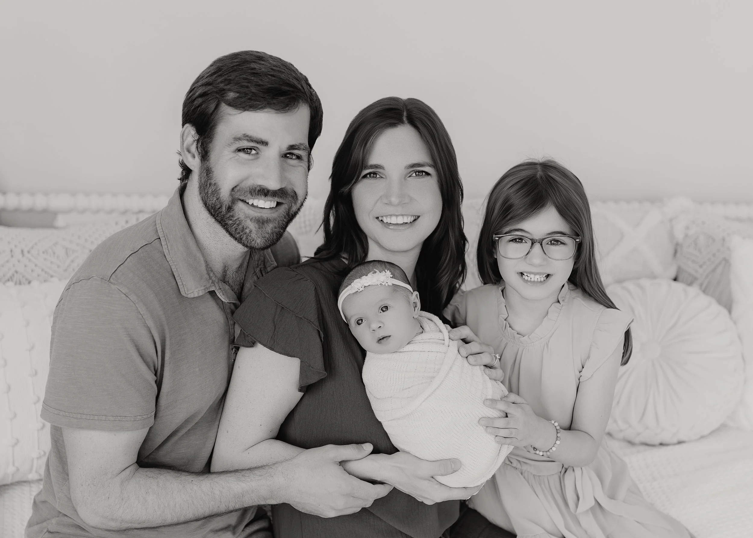 A family photo of Emilie Cleaver