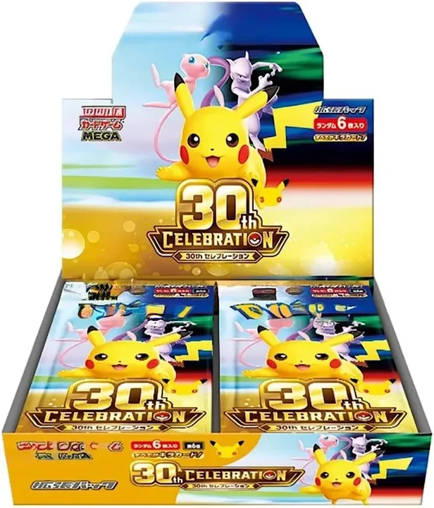 Pokémon TCG: MEGA 30th CELEBRATION Booster Box – Japanese