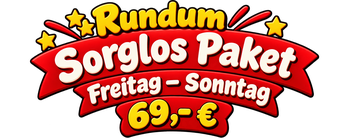 Icon Rundum Sorglos Paket von Freitag - Sonntag für 69€ in Nürnberg