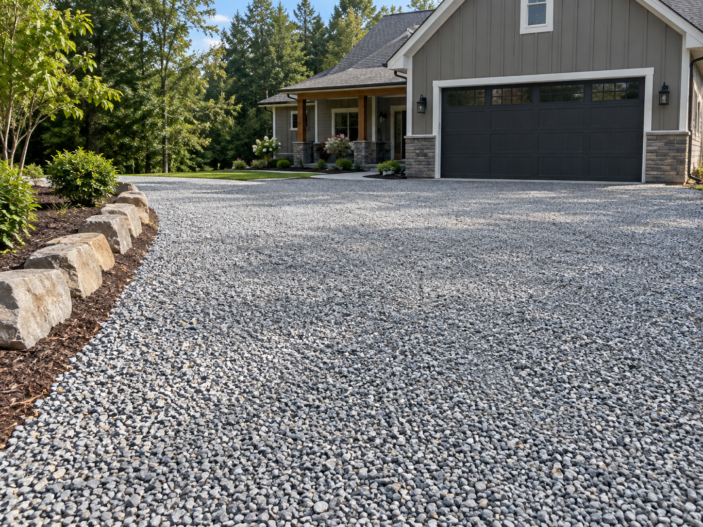 Gravel Spreading
