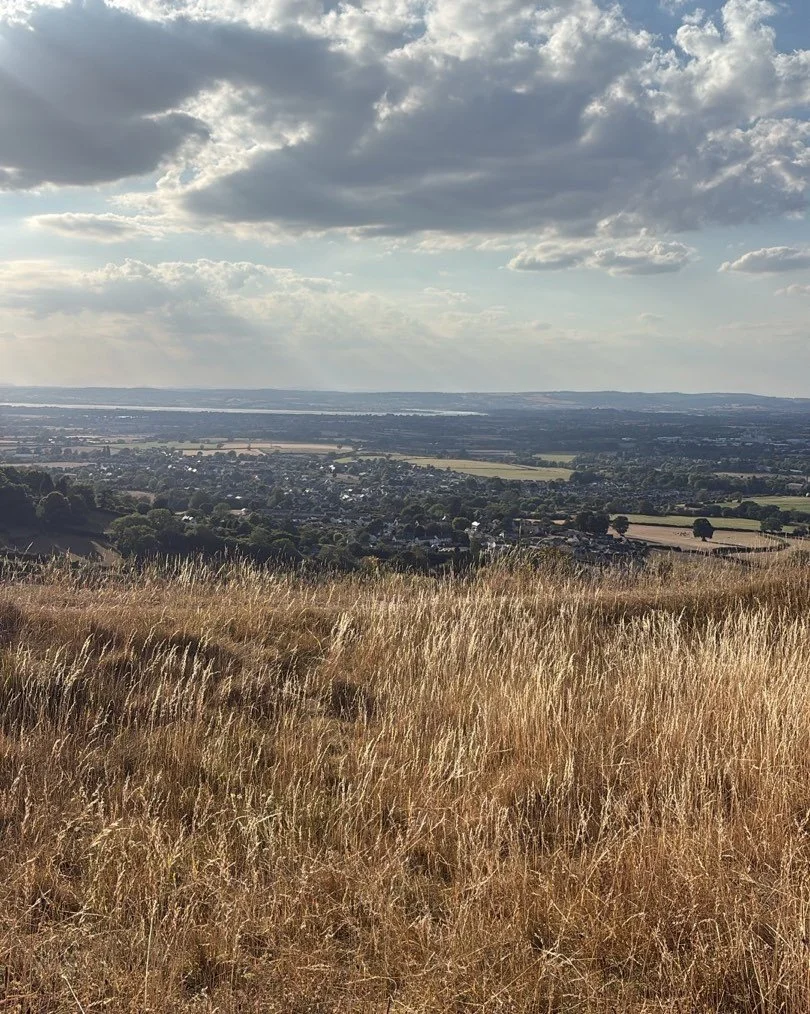 Glorious evening picnic in the Cotswolds watching the eclipse on Selsley Common, overlooking the Severn estuary last week! How lucky we are to live in such a beautiful place with nature on our doorstep! #gloriouscotswolds #Cotswolds #CotswoldsLife #C