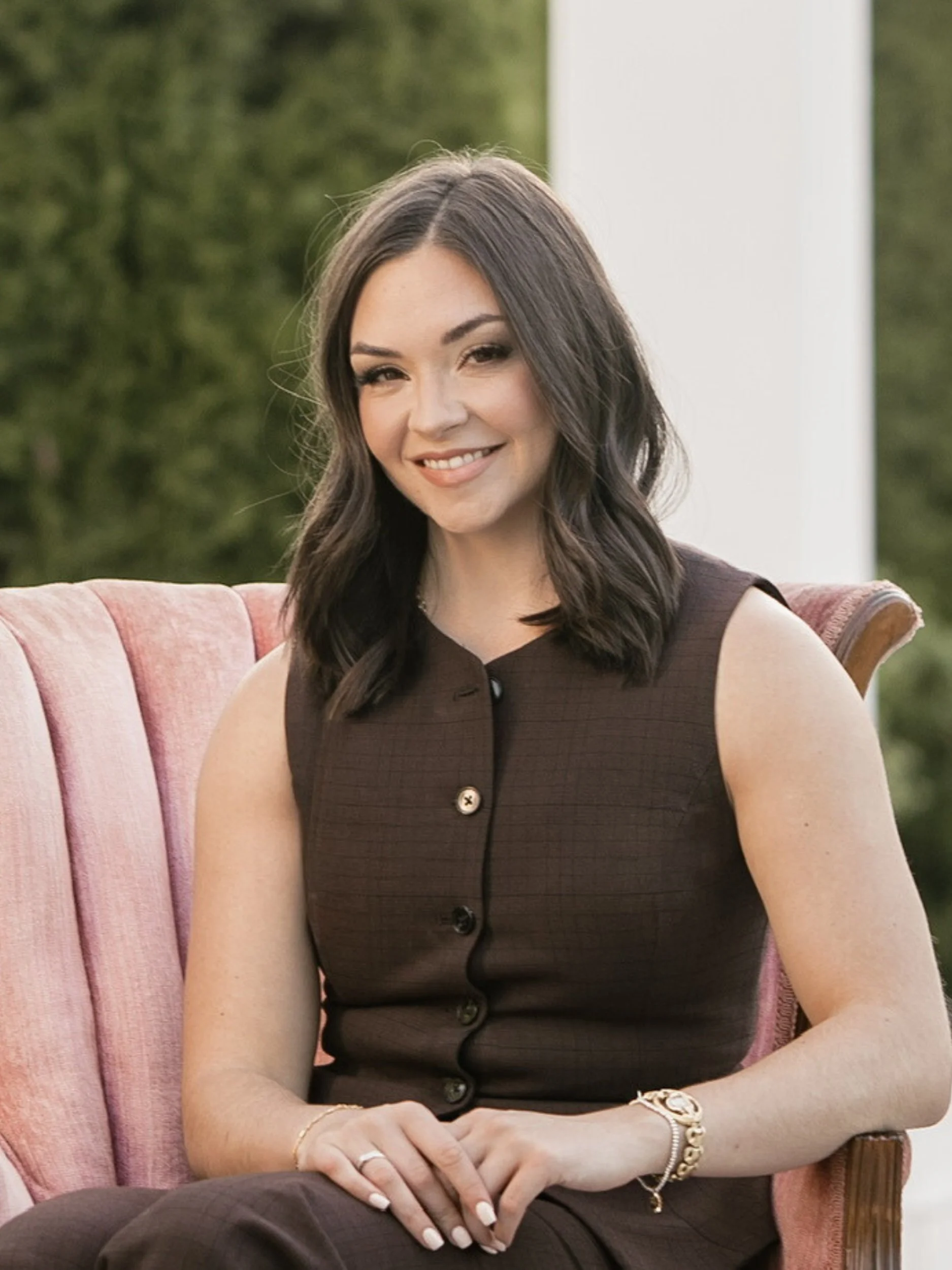 Photo of Emily Walters - Owner of Ivory & Onyx Design | Pool - Landscape - Backyard Designs | Charlotte, NC
