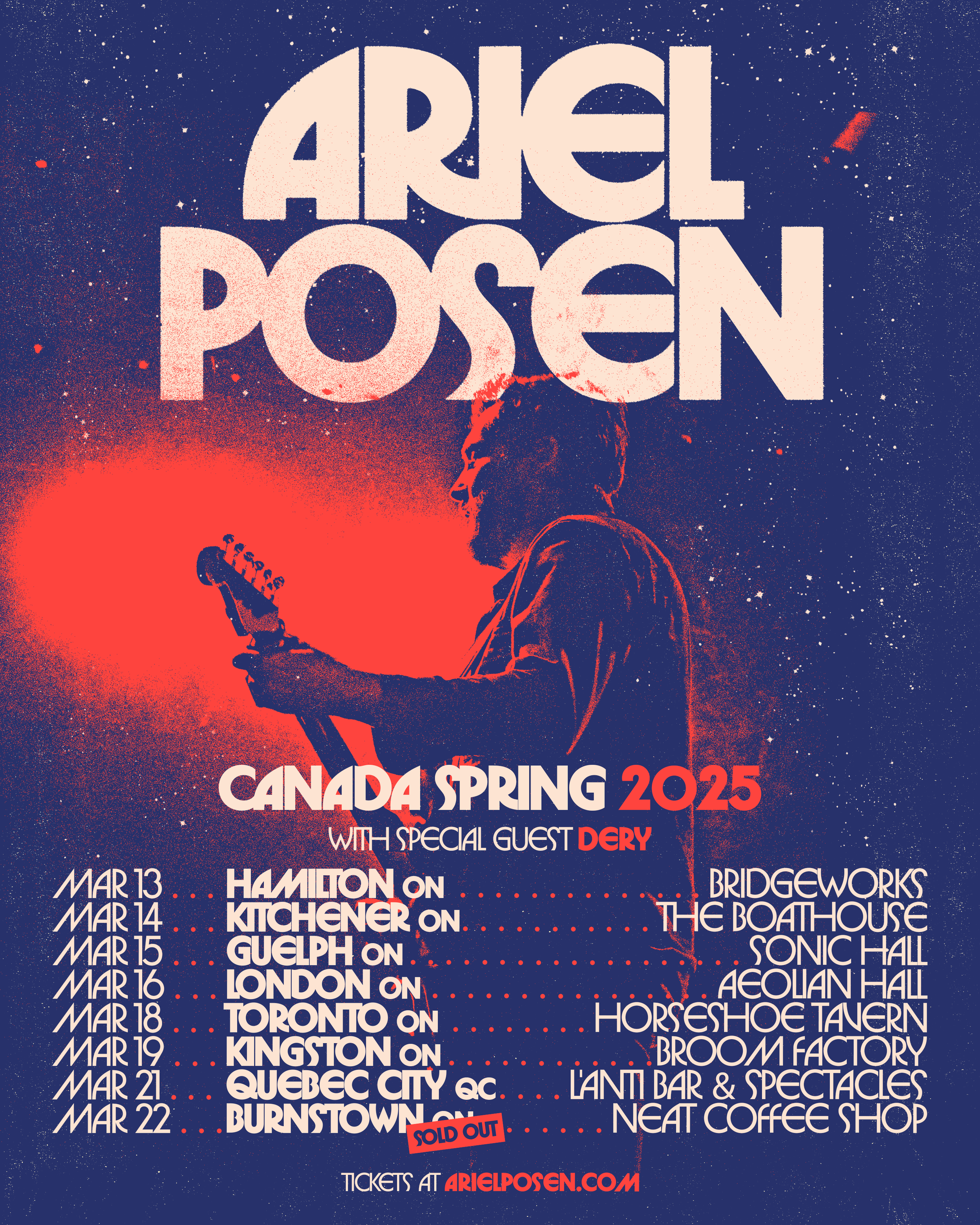 Ariel Posen (opening slot) - L'Anti Bar &amp; Spectacles