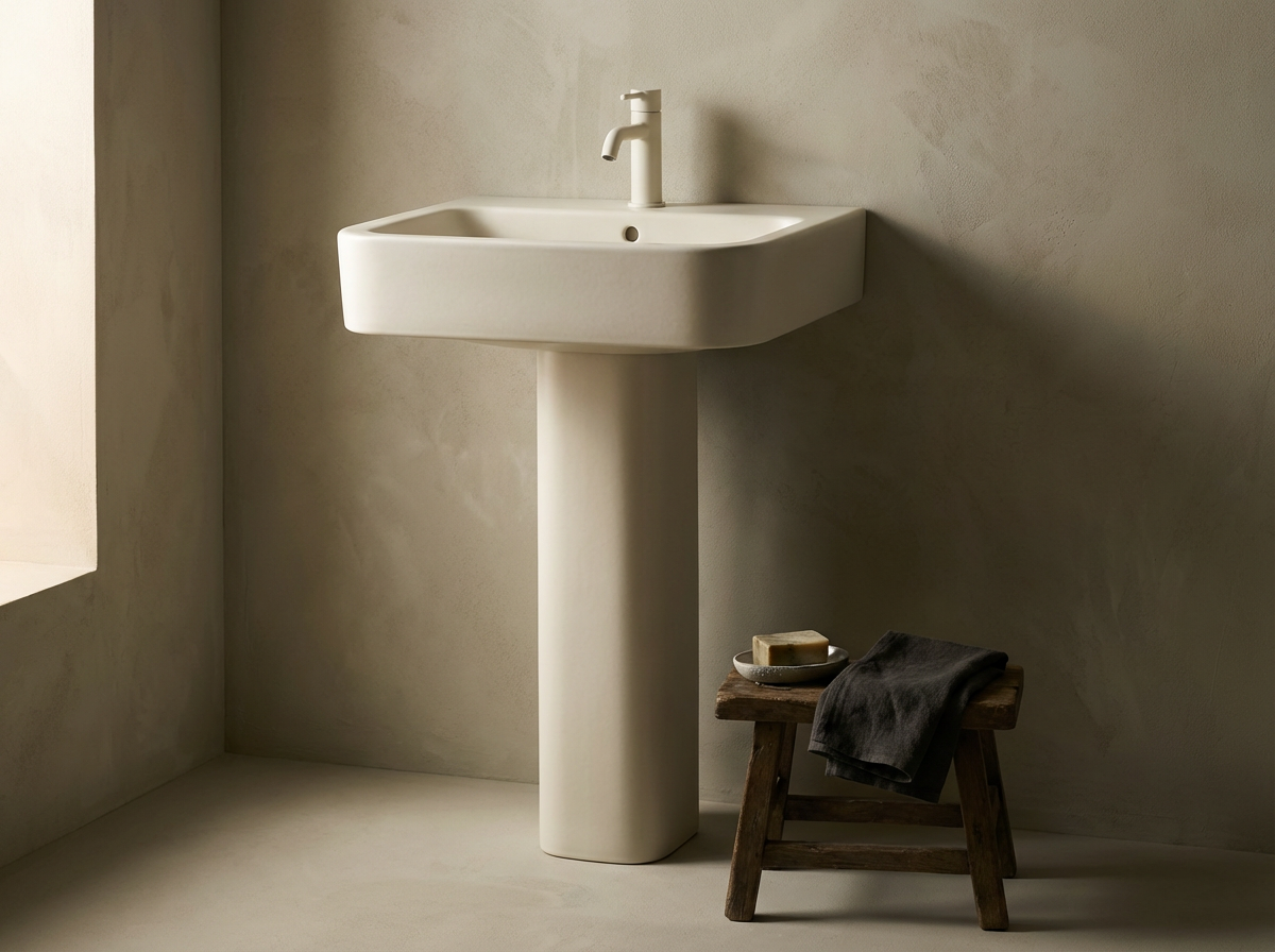 Ceramic Pedestal Sink