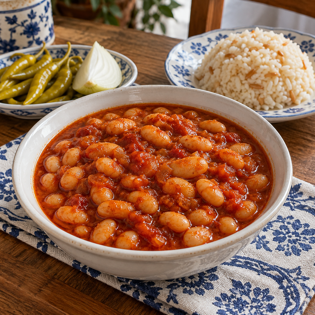 Kuru Fasulye — Turkish White Bean Stew