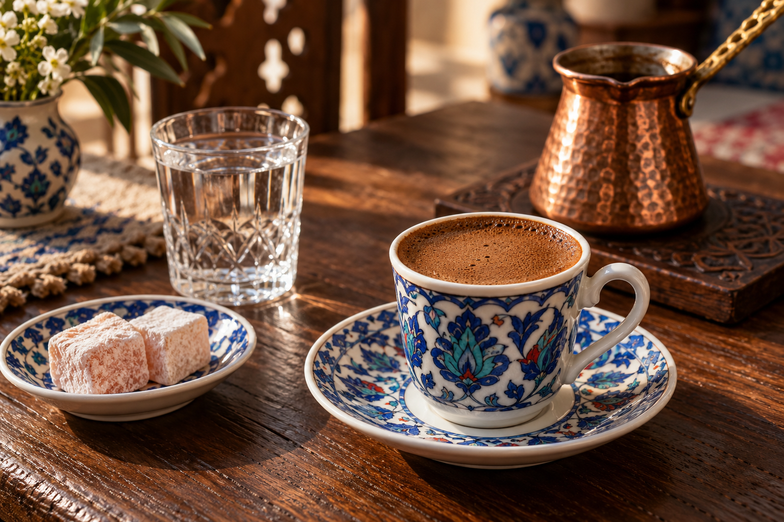 Turkish Coffee — Cezve-Brewed Türk Kahvesi