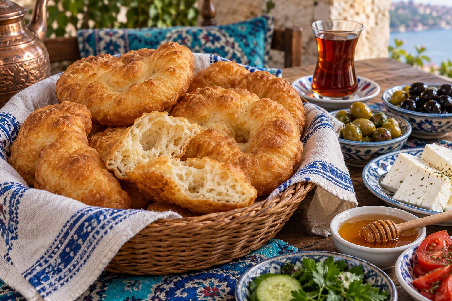 Pişi — Turkish Fried Breakfast Dough