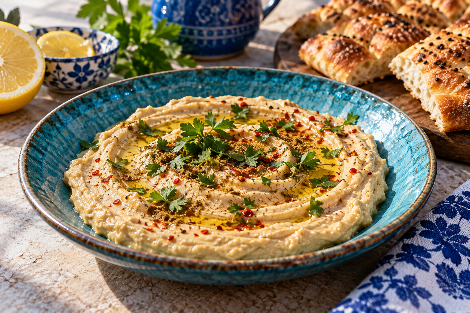 Hibeş — Antalya Tahini and Lemon Meze