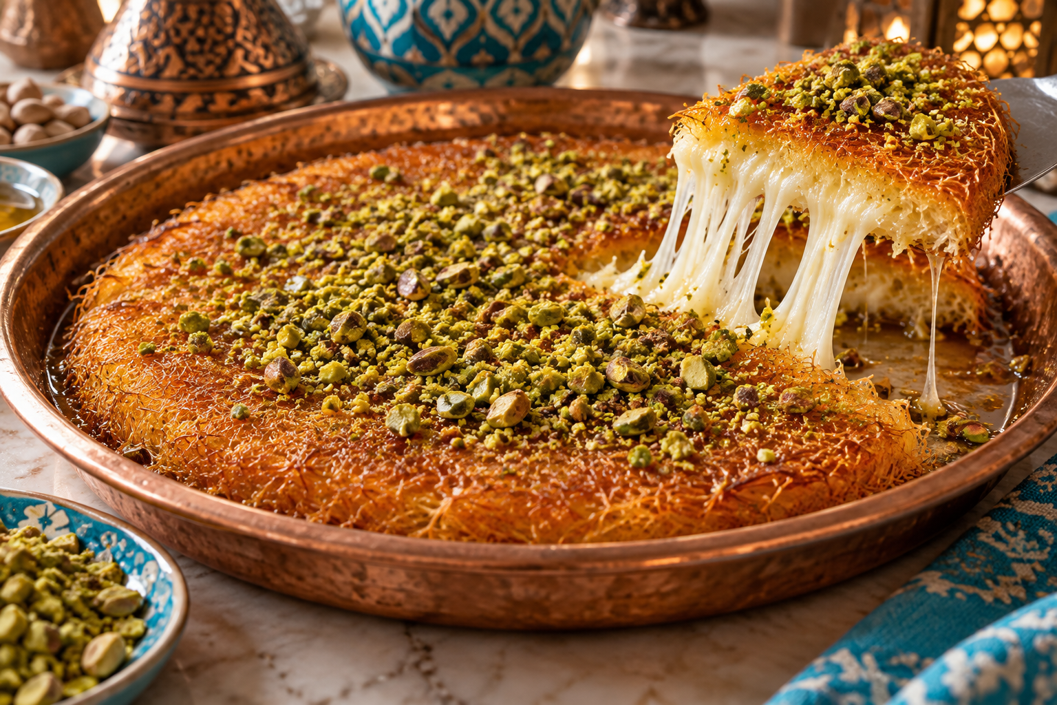 Künefe — Hatay-Style Cheese and Kadayıf Dessert
