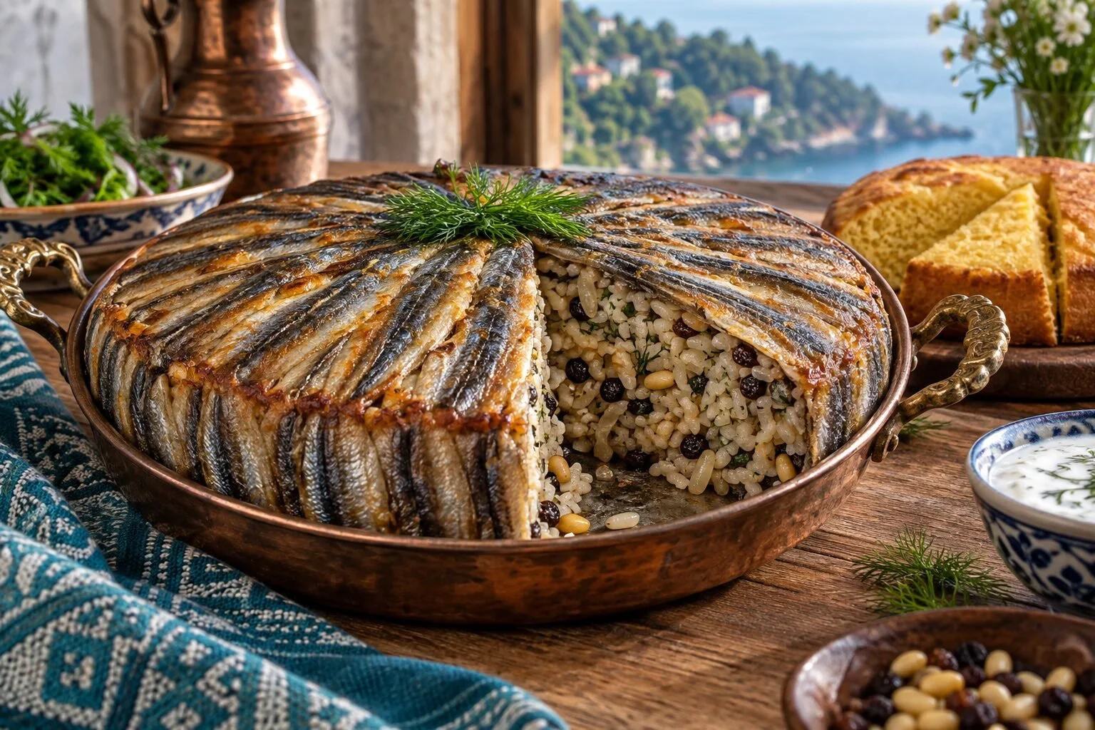 Hamsili Pilav — Black Sea Anchovy Rice