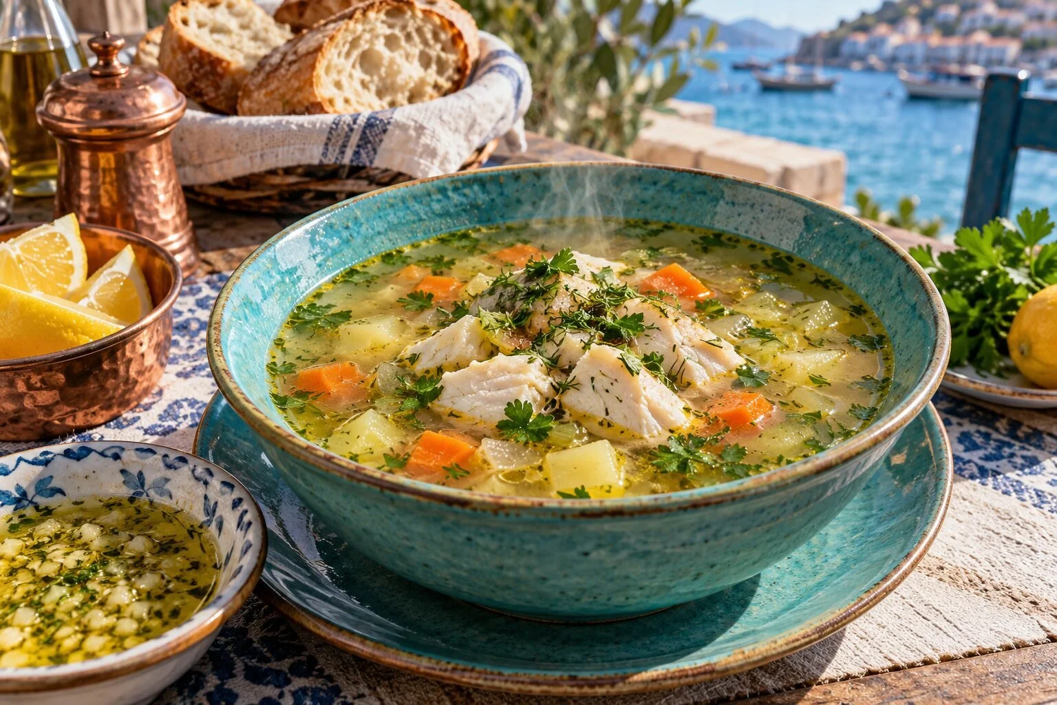 Balık Çorbası — Turkish Fish Soup