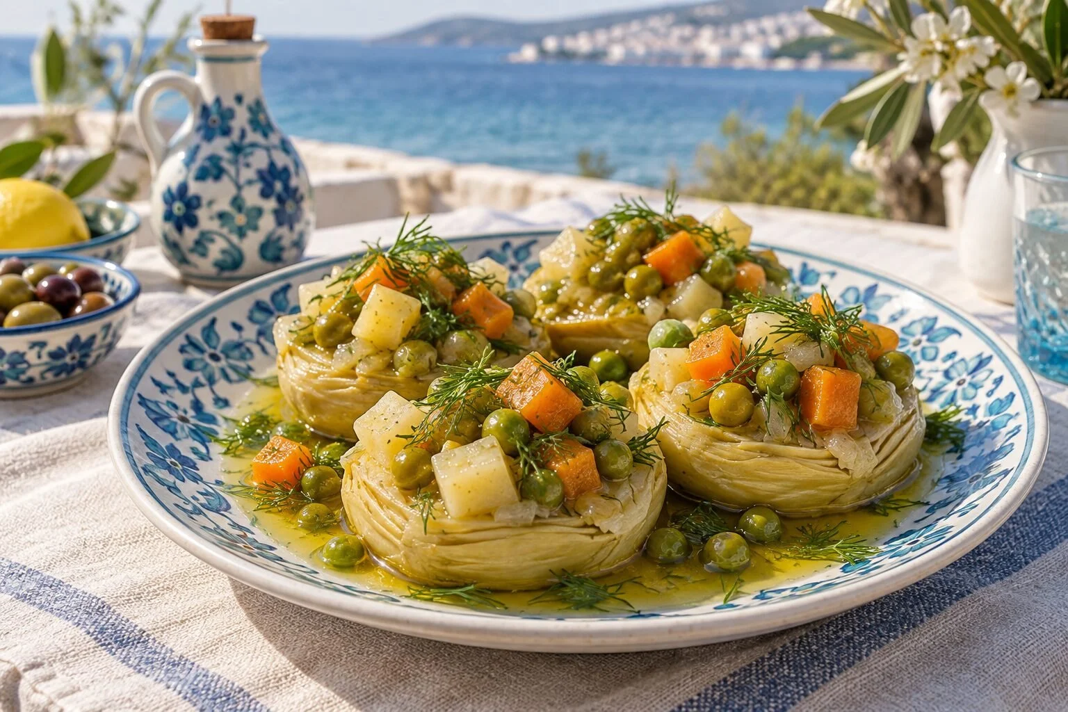 Zeytinyağlı Enginar — Aegean Artichokes