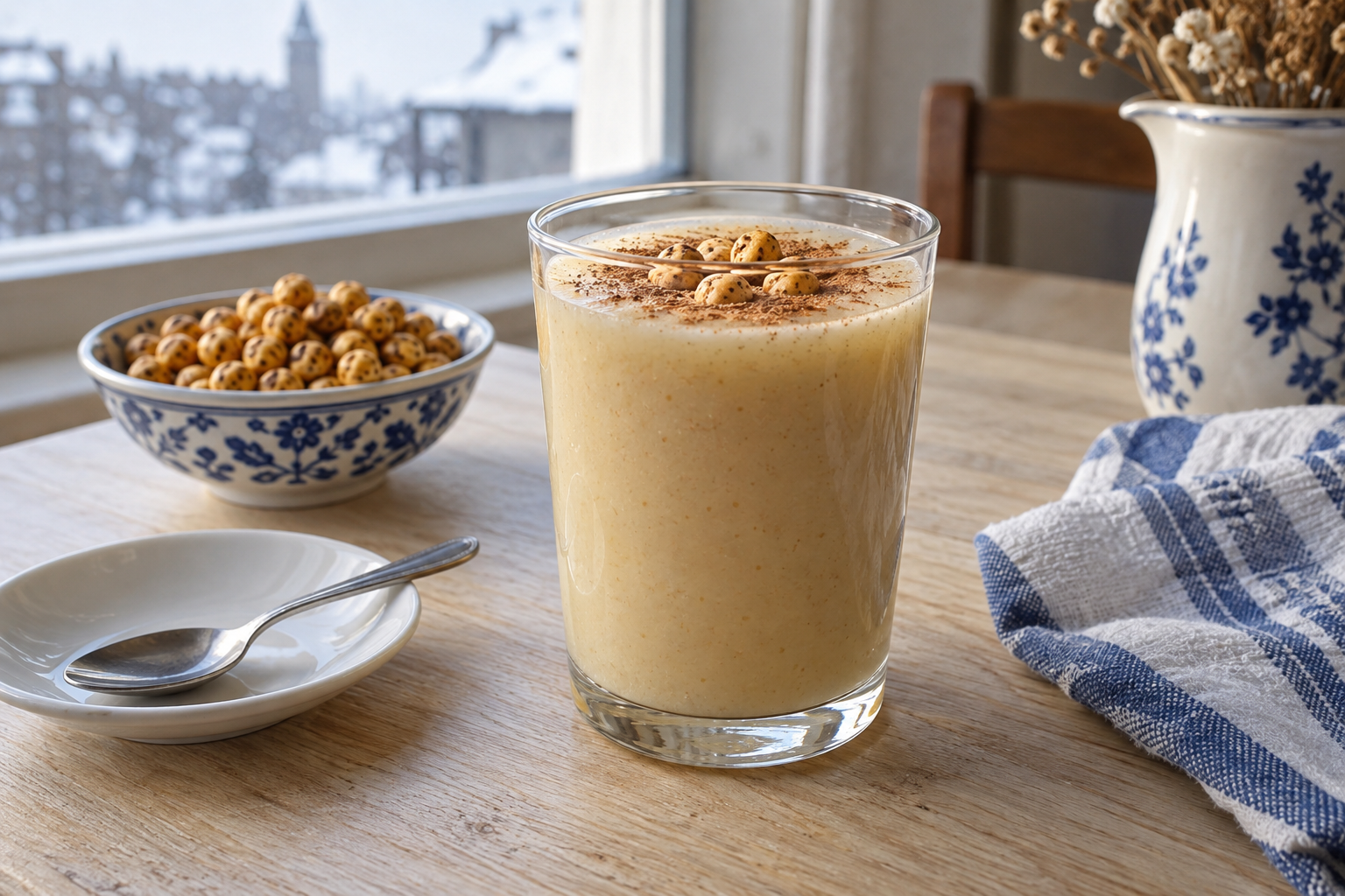 Boza — Traditional Fermented Grain Drink