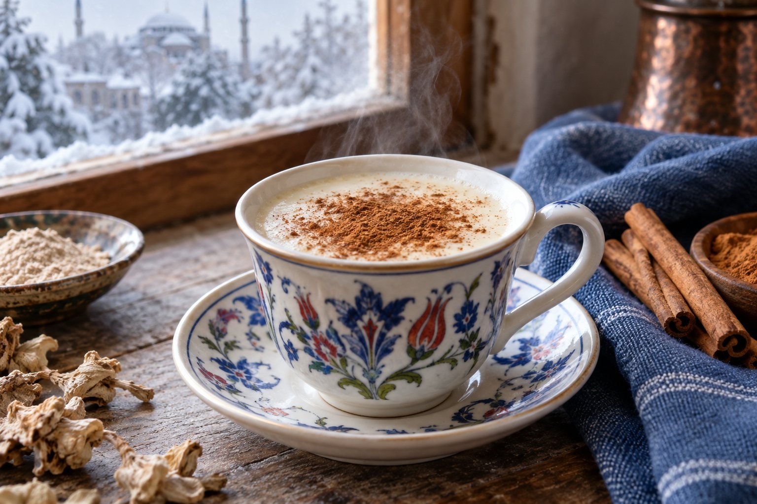 Salep — Turkish Winter Milk Drink
