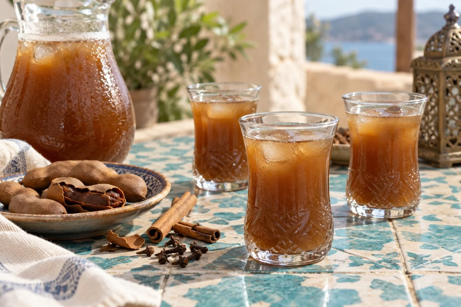 Demirhindi Şerbeti — Spiced Tamarind Sherbet