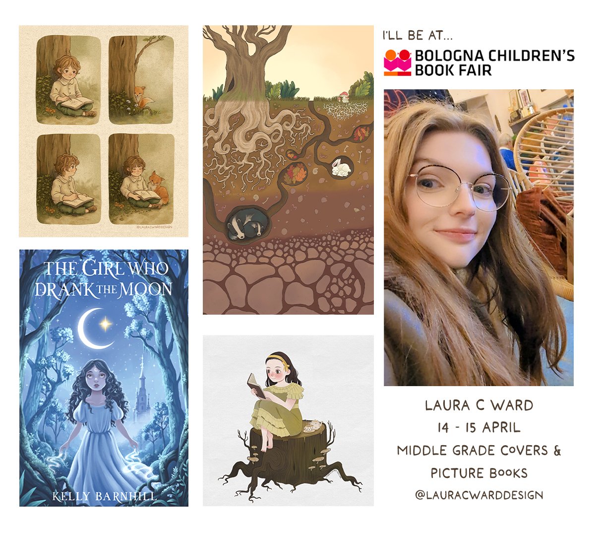 I&rsquo;ll be at Bologna Children&rsquo;s Book Fair this year on Tuesday and Wednesday! ✨ 
I&rsquo;m an illustrator focusing on middle grade covers and quieter, story-led work, and I&rsquo;d love to connect if you&rsquo;re around ☺️ 

#childrensillus