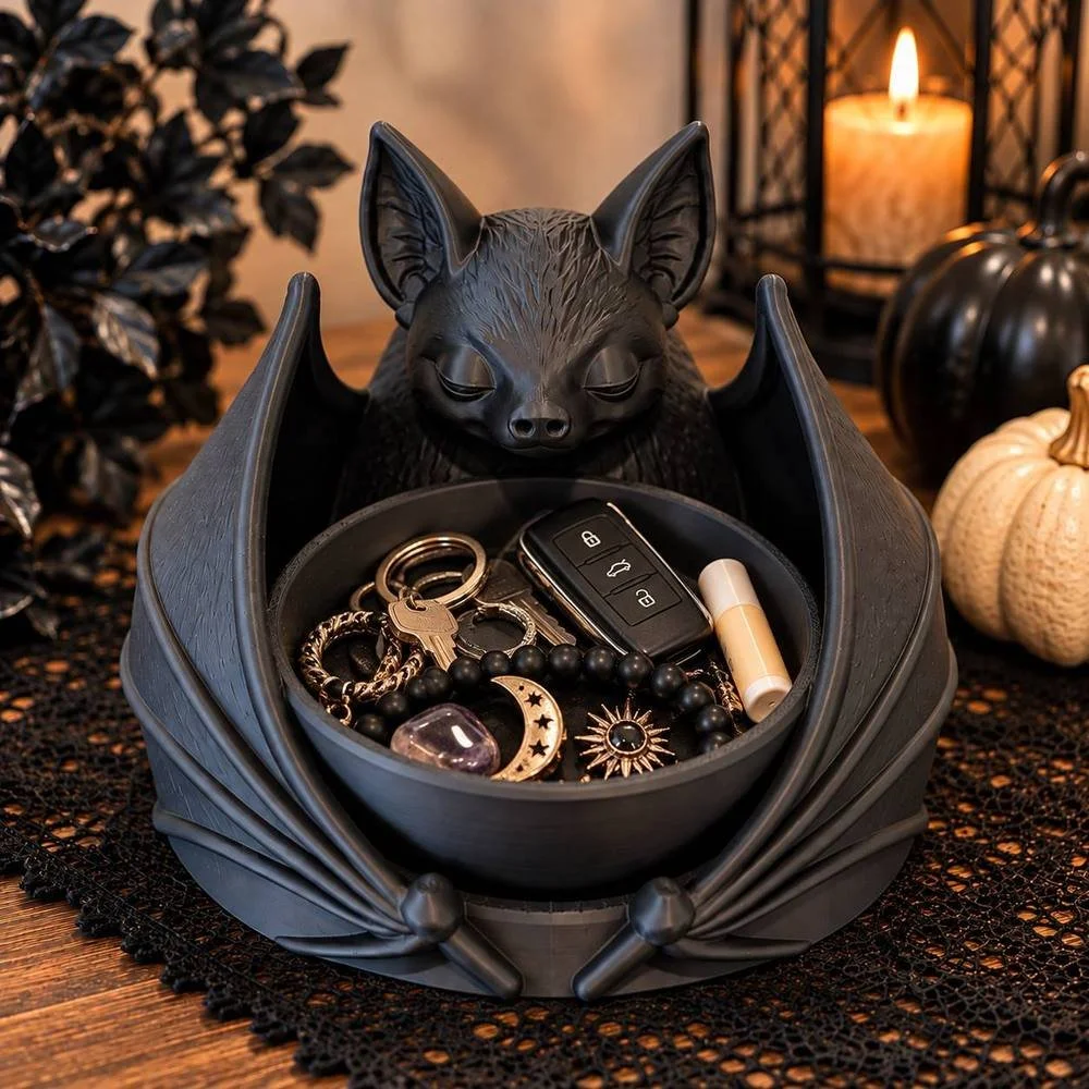 Sitting Bat Planter