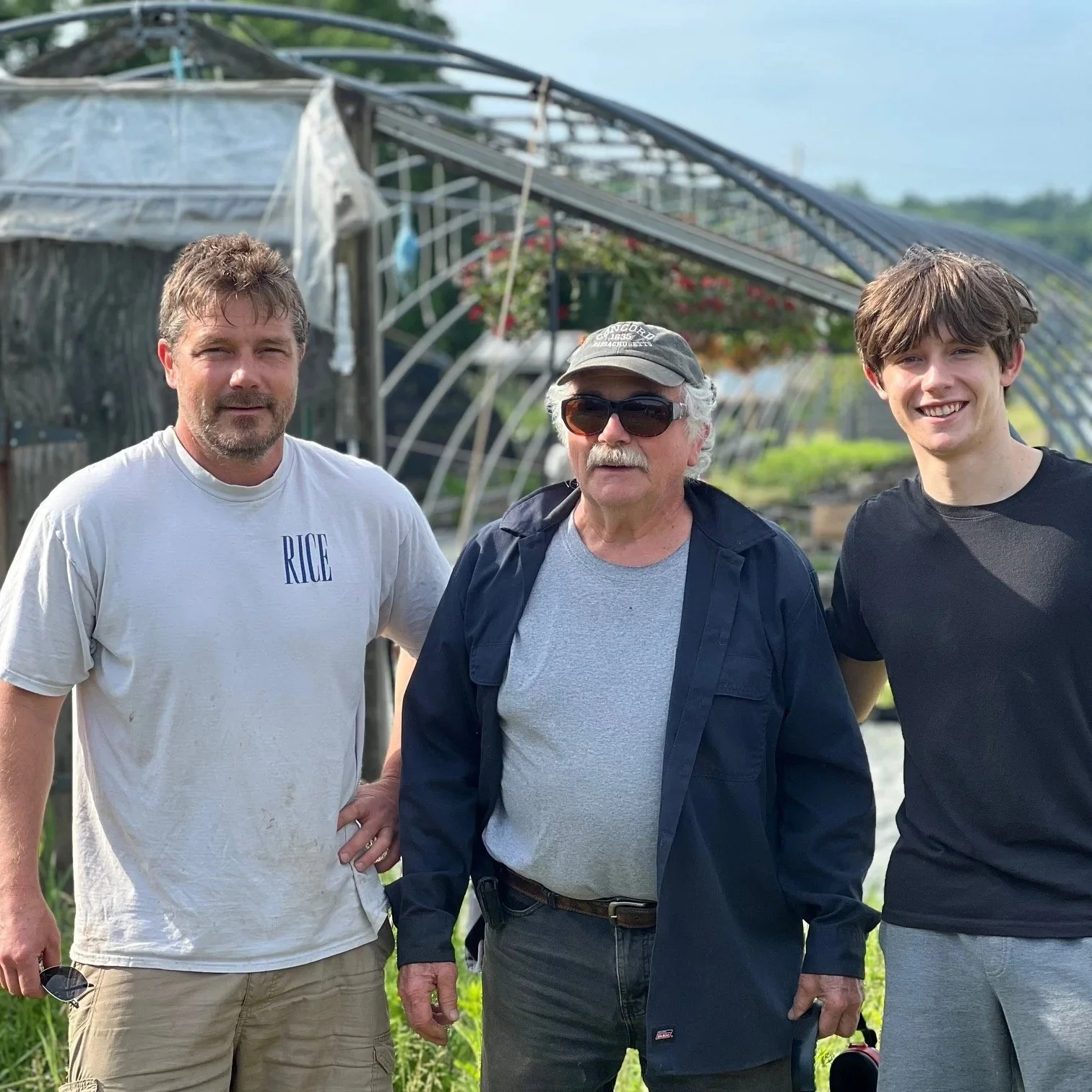 Second annual planting - three generations together