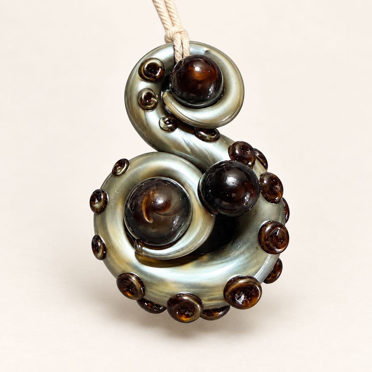 Electrum Tricaller Pendant #15