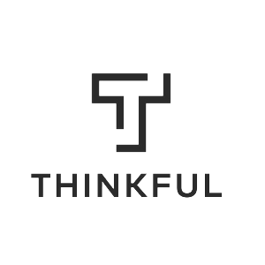 Thinkful logo product on point