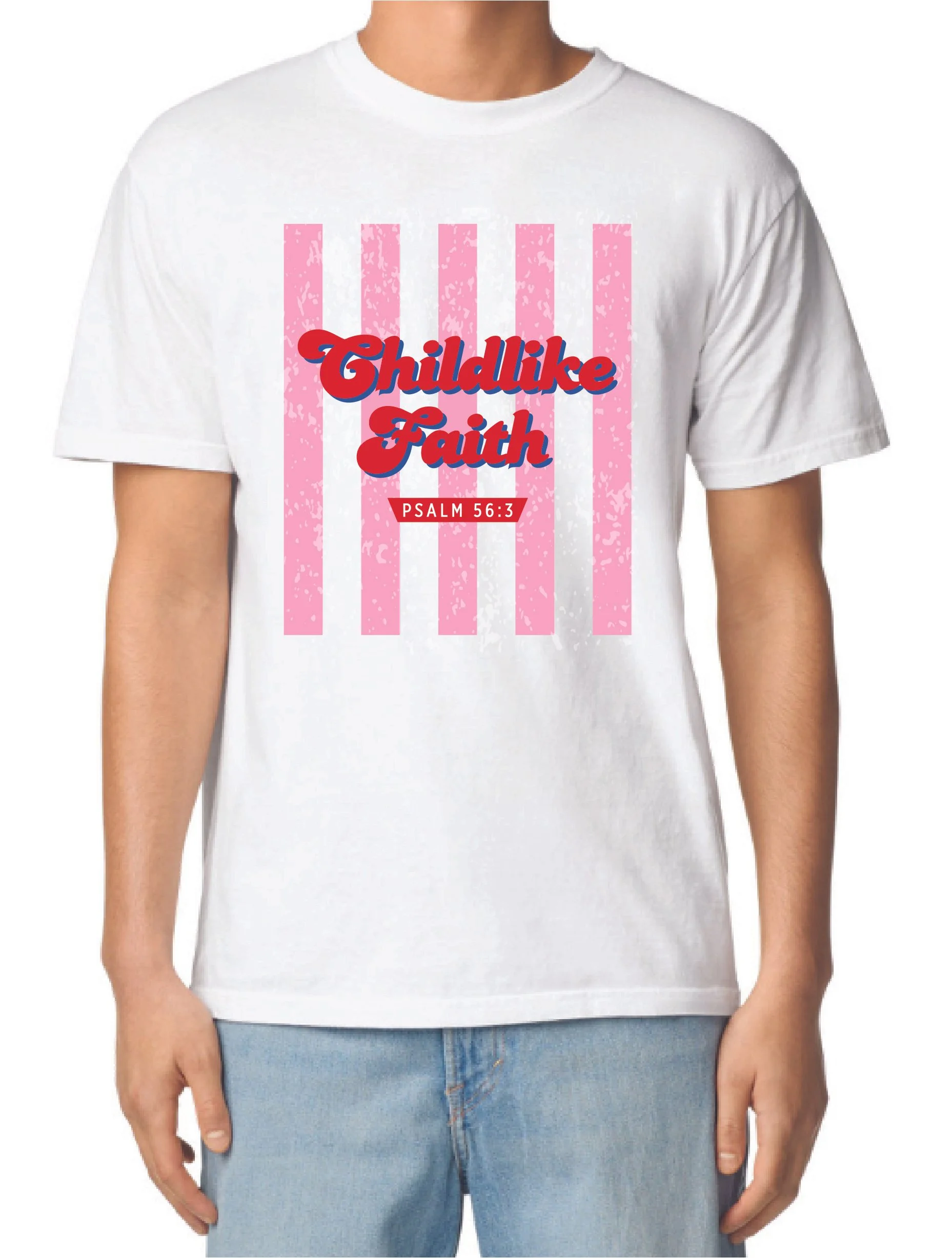 Cutesy Childlike Faith Tee