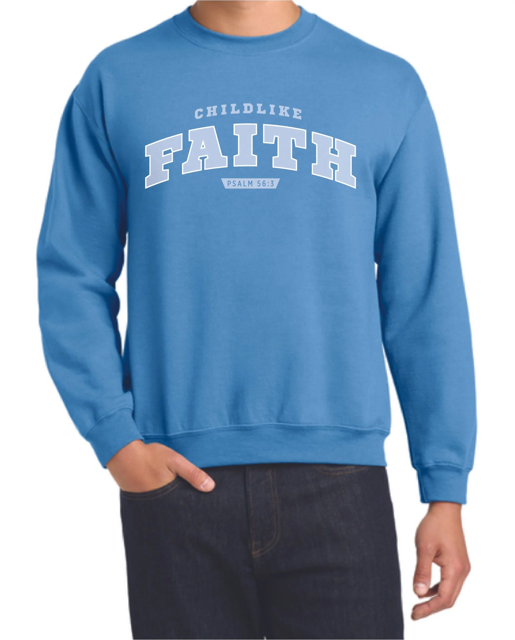Childlike Faith Crewneck