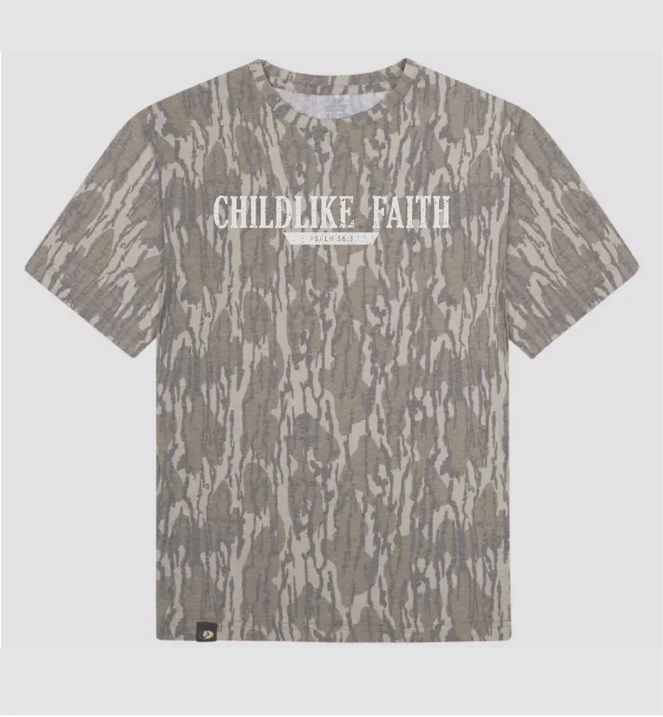 Camo Childlike Faith Tee