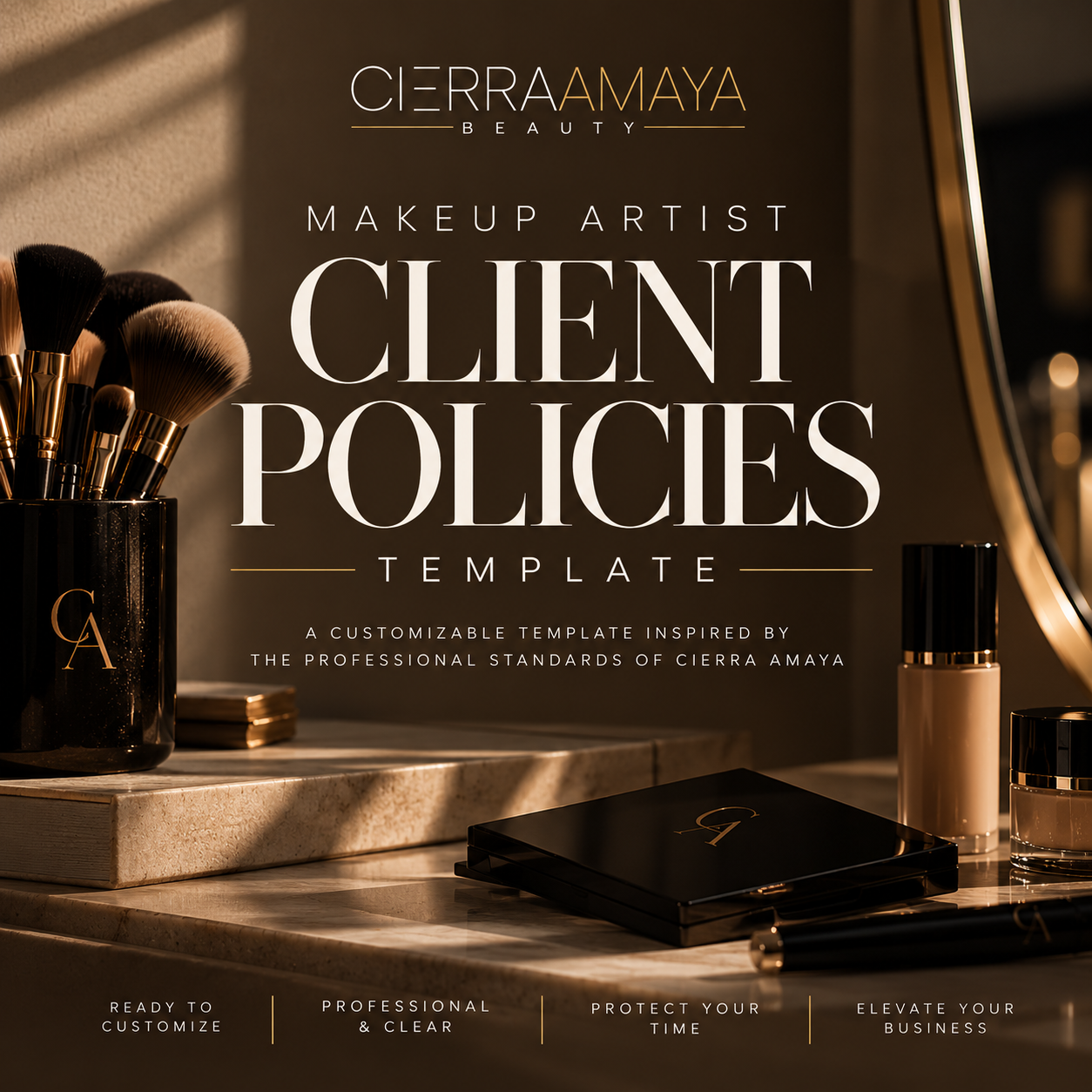 Makeup Artist Client Policies Template