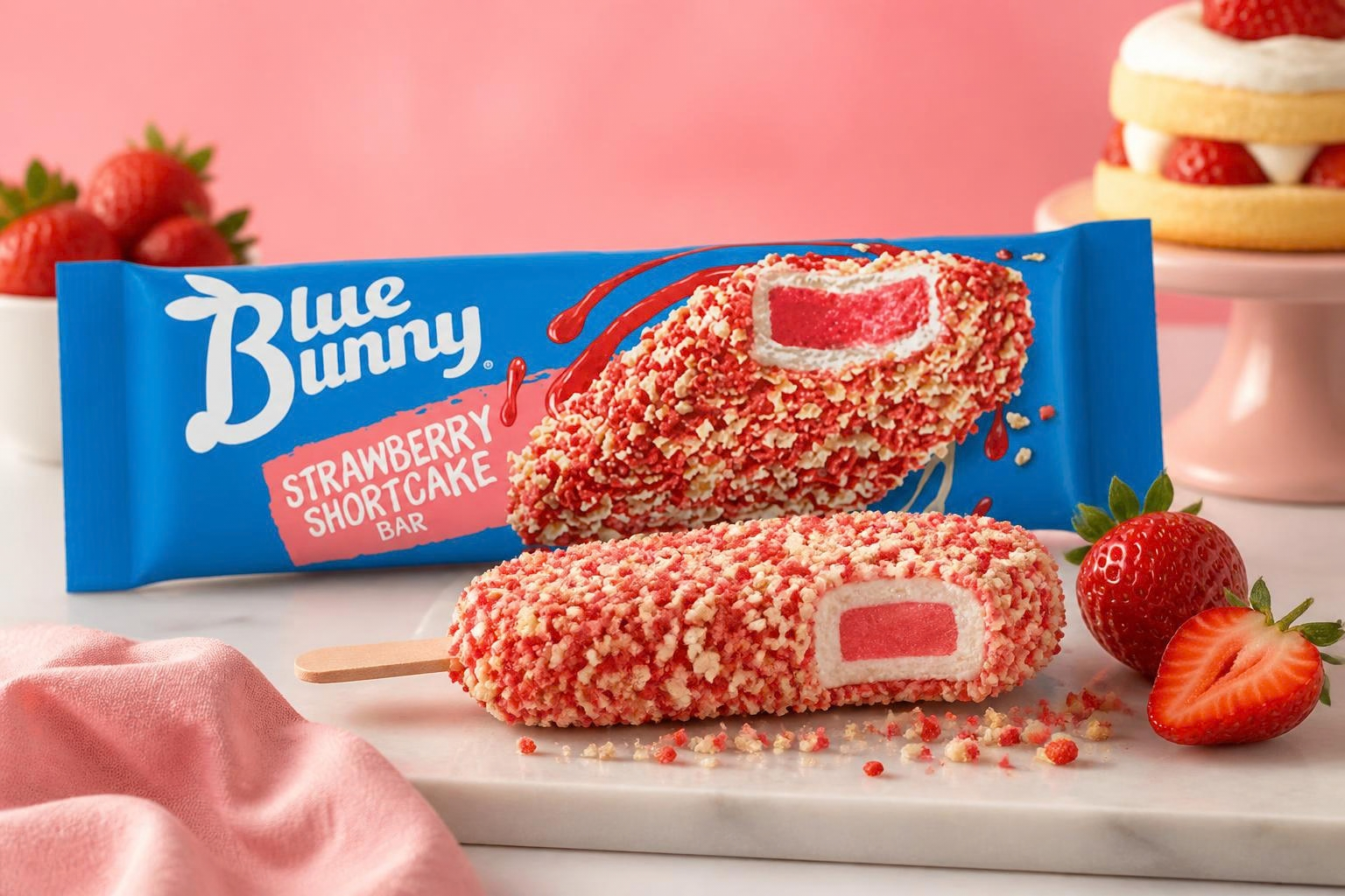 Strawberry Shortcake Bar