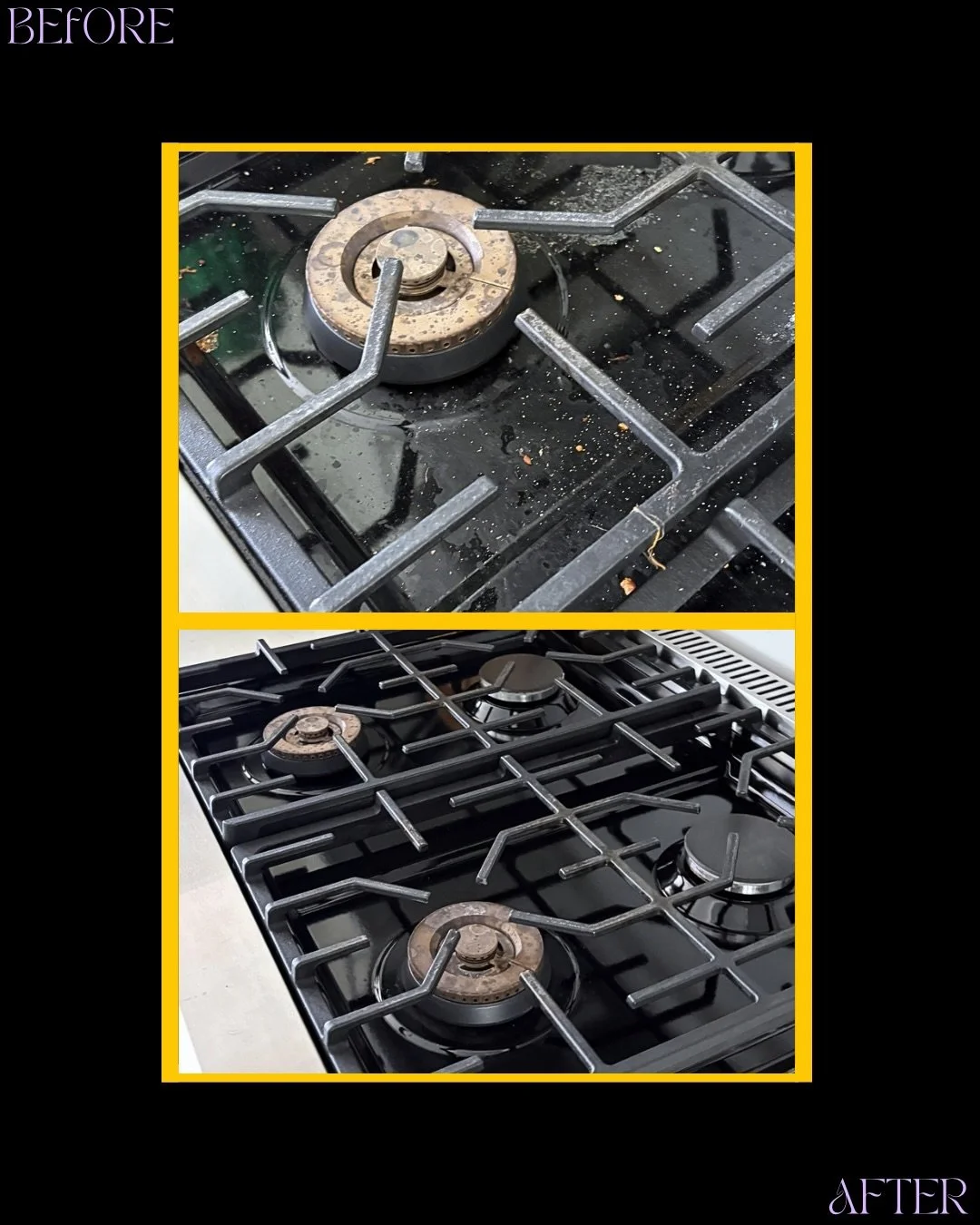 DM us for a stove refresh 🫧