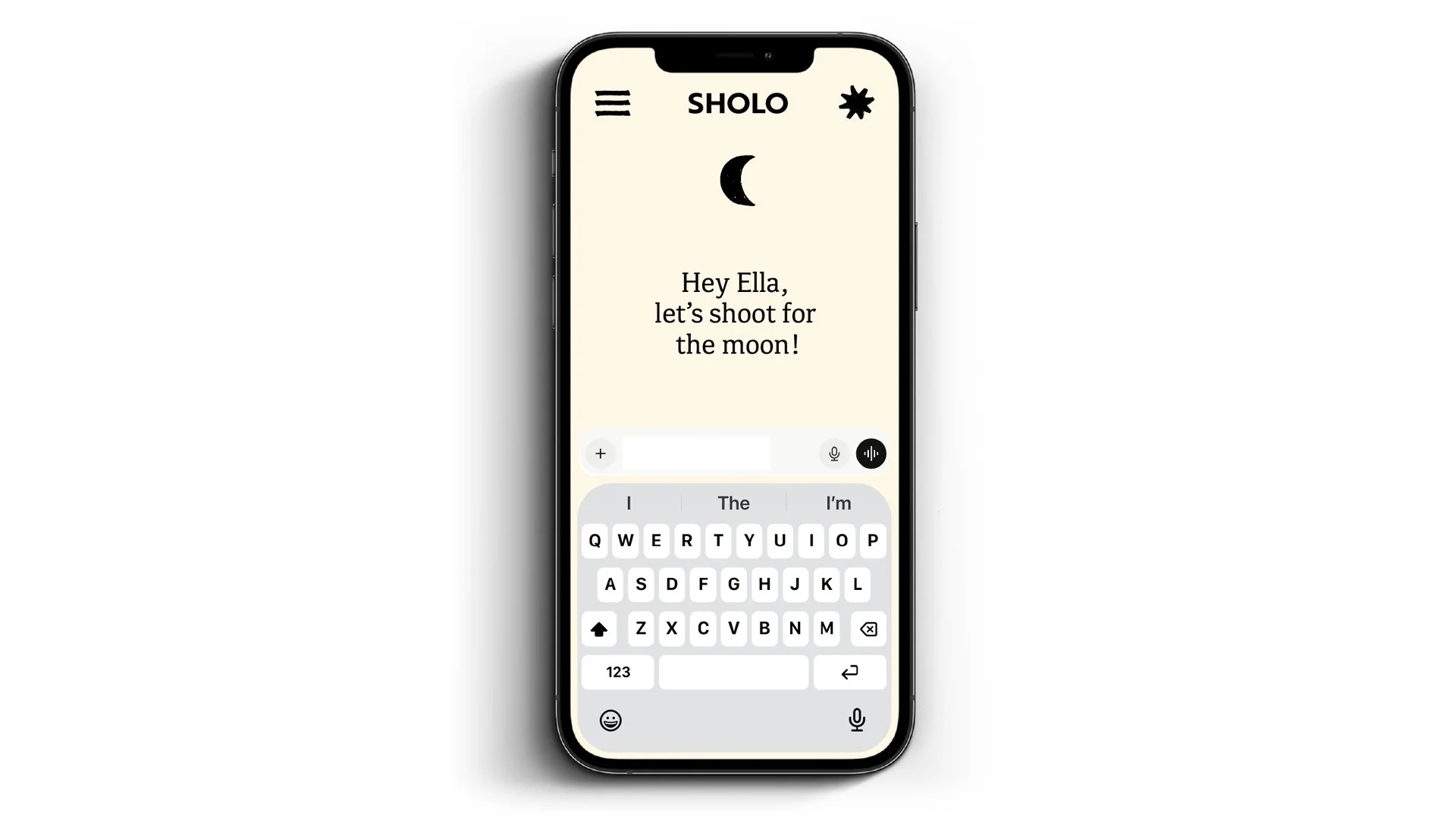 Sholo AI chat interface, Dream Mode conversation