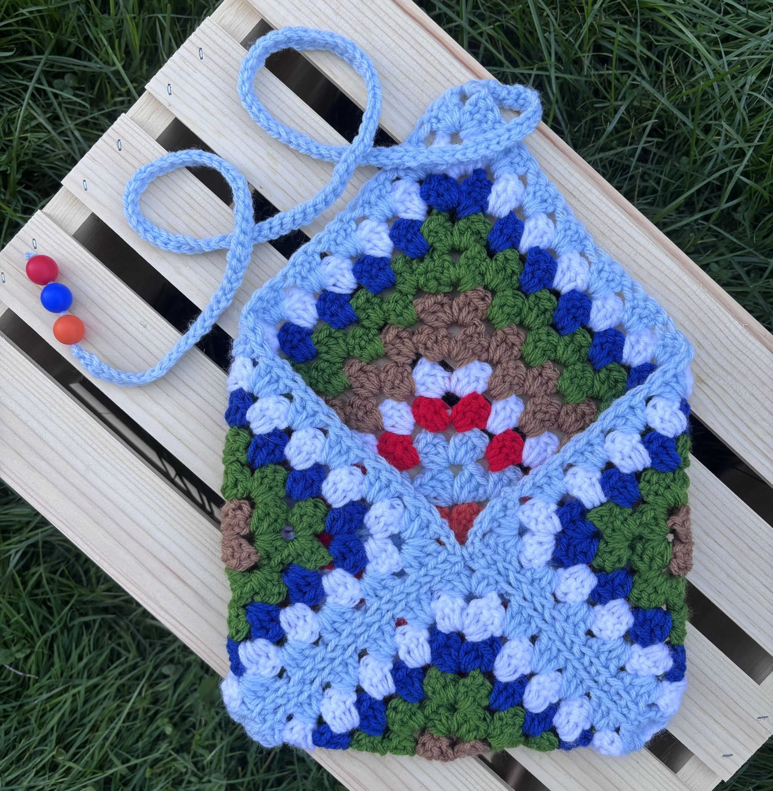 Granny Square Kindle & Book Sleeve