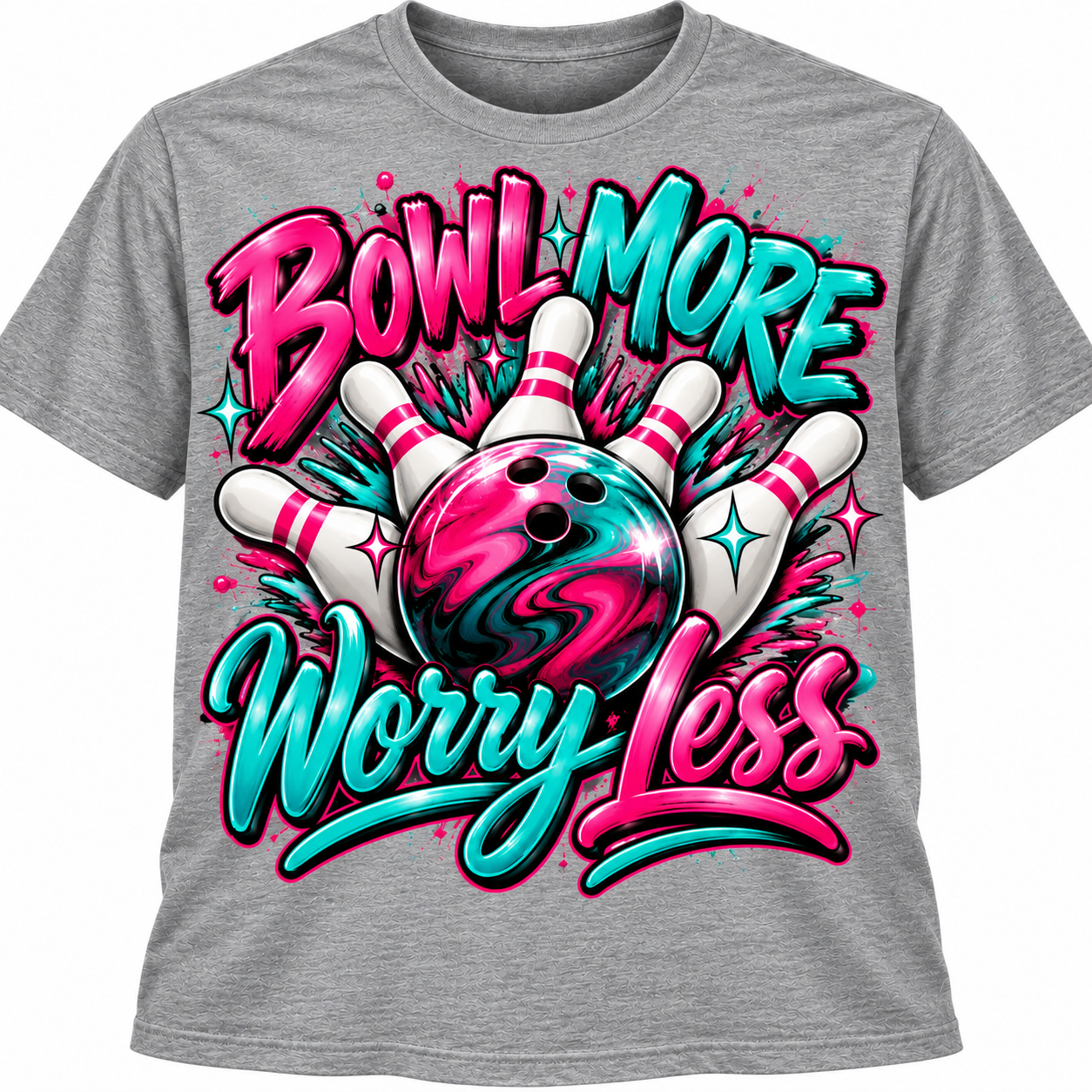 Bowl More, Worry Less Shirt