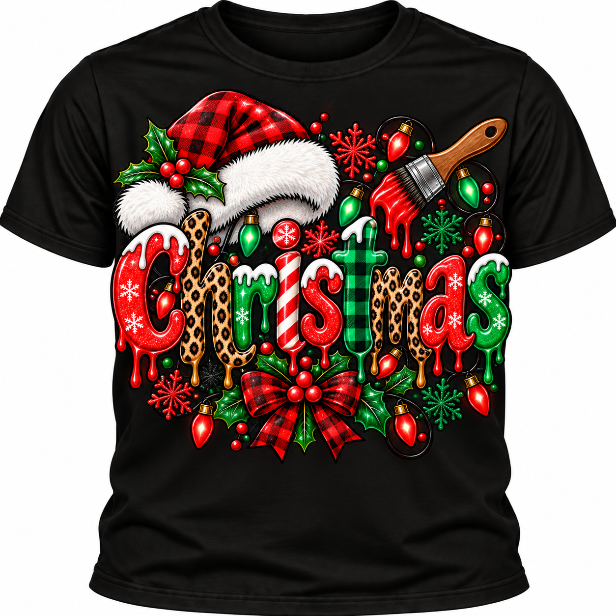 Christmas Paint Shirt