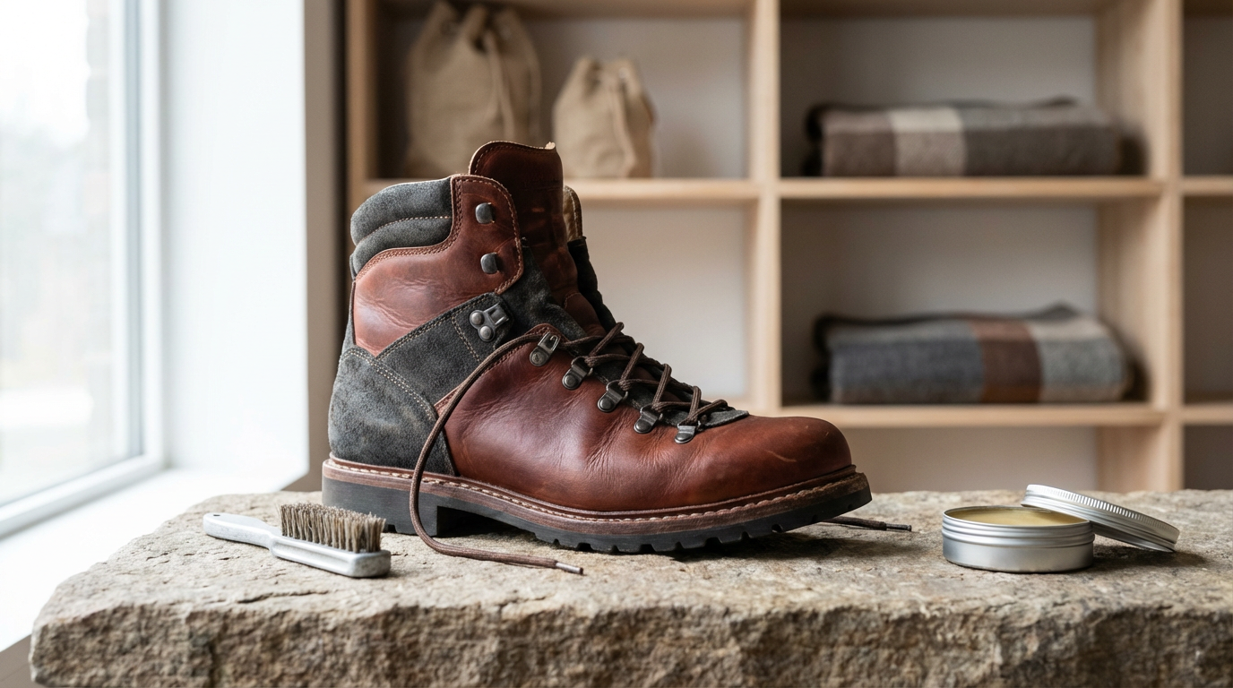 Leather Hiking Boot