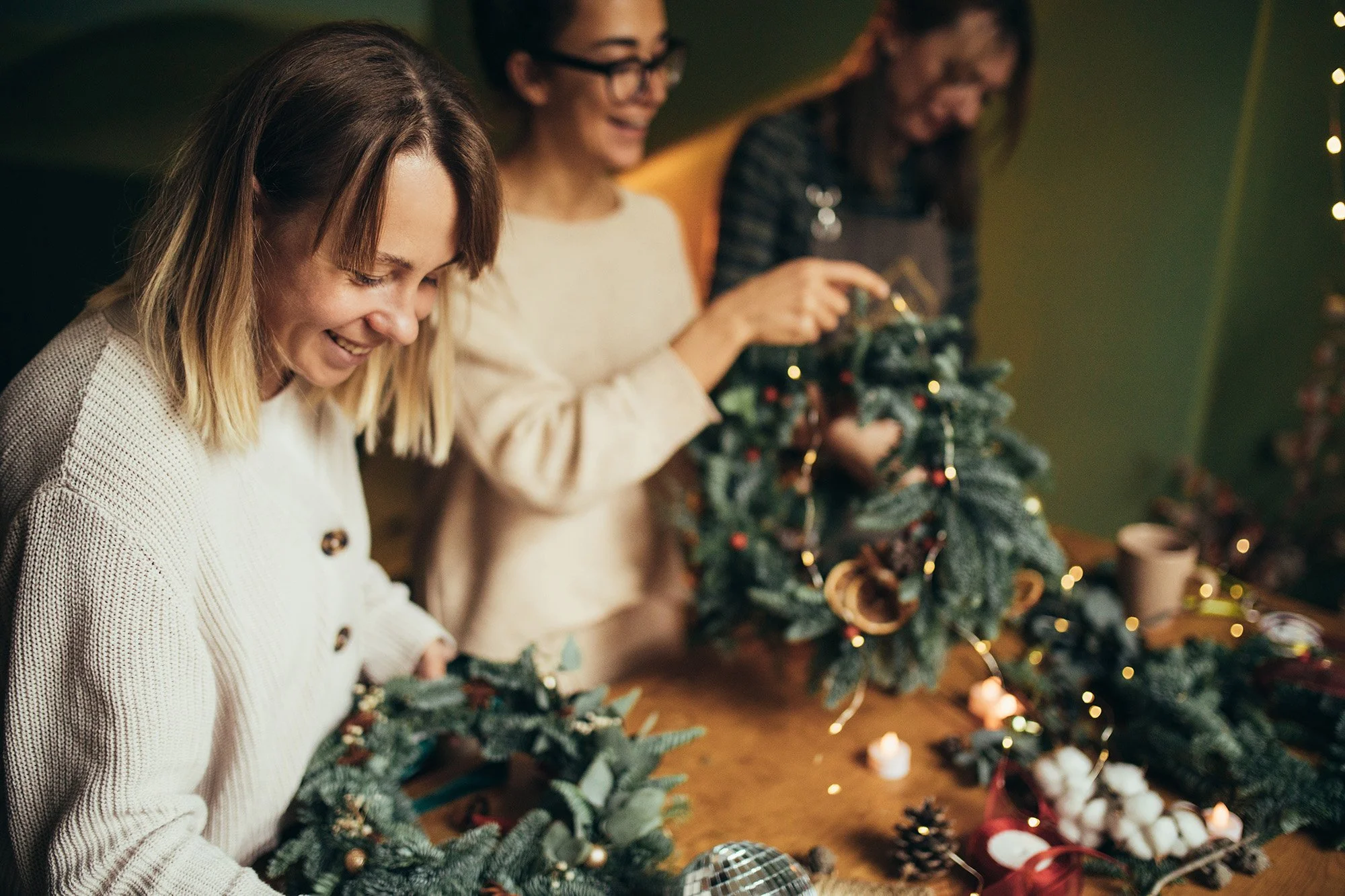The Christmas Wreath Social