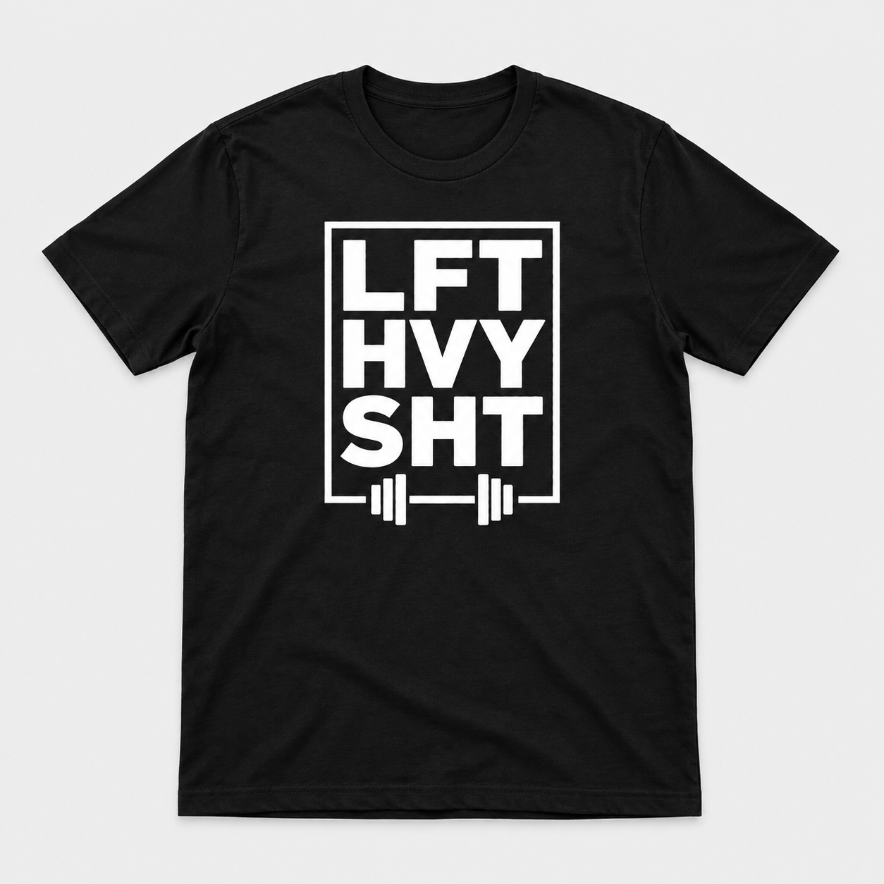 Black T-shirt with LFT HVY SHT print (10).png
