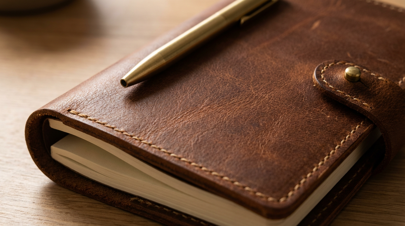 Leather Reading Journal