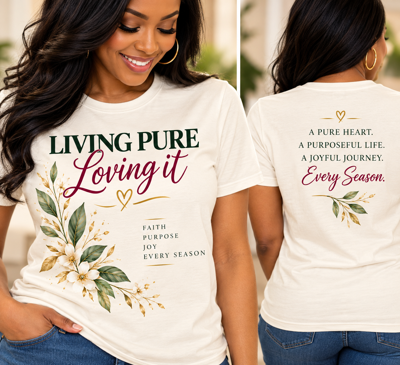 Living Pure & Loving It™ Signature Tee